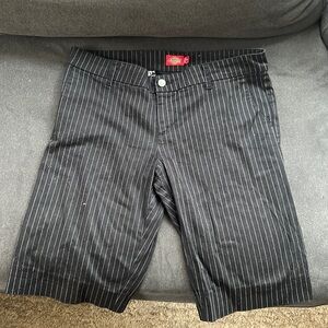 Dickies Girls Size 13 Pinstripe Bermuda short Bike Short